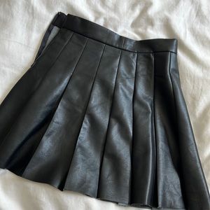 Sundays Best “leather” skirt